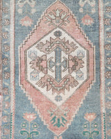 Vintage mini kilim rug in room decor setting, kilim, Turkish rug, vintage rug, portland, rug shop, bright colors, wild shaman, soft rug, bold color, Portland, Oregon, rug store, rug shop, local shop