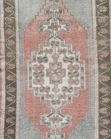 Vintage mini kilim rug in room decor setting, kilim, Turkish rug, vintage rug, portland, rug shop, bright colors, wild shaman, soft rug, bold color, Portland, Oregon, rug store, rug shop, local shop