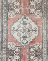 Vintage mini kilim rug in room decor setting, kilim, Turkish rug, vintage rug, portland, rug shop, bright colors, wild shaman, soft rug, bold color, Portland, Oregon, rug store, rug shop, local shop