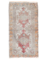 Vintage Mini Anatolian Rug 19"x40"