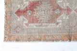 Vintage Mini Anatolian Rug 19"x40"