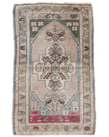 Vintage mini kilim rug in room decor setting, kilim, Turkish rug, vintage rug, portland, rug shop, bright colors, wild shaman, soft rug, bold color, Portland, Oregon, rug store, rug shop, local shop