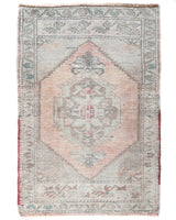 Vintage mini kilim rug in room decor setting, kilim, Turkish rug, vintage rug, portland, rug shop, bright colors, wild shaman, soft rug, bold color, Portland, Oregon, rug store, rug shop, local shop