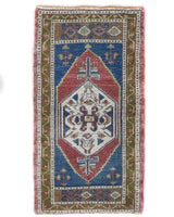 Vintage Mini Anatolian Rug 20"x44"