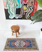 Vintage Mini Anatolian Rug 20"x44"
