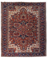 Semi-Antique NW Persian Heriz Rug 7'9"x11'9"