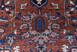 Antique Persian area rug in a living room setting, pile rug, vintage rug, portland, rug shop, bright colors, wild shaman, soft rug, bold color, Portland, Oregon, rug store, rug shop, local shop, antique rug, Persian rug, handmade rug, wool rug, distressed rug