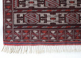 Vintage kilim rug in living room setting, bright colors, wild shaman, soft rug, bold color, Portland, Oregon, rug store, rug shop, local shop, vintage rug, modern kilim, warm colors, antique kilim rug