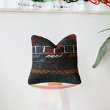 Vintage Kilim Pillow 16"x16"