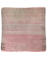 Vintage kilim rug in living room setting, old rug, antique rug, pastel colors, faded colors, Turkish rug, vintage rug, soft rug, Portland, Oregon, rug store, rug shop, local shop, earthy tones, earthy colors, warm colors