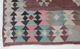 Vintage Milas Bencik Kilim Rug 5'7"x7'5"