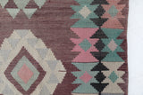 Vintage Milas Bencik Kilim Rug 5'7"x7'5"