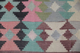 Vintage Milas Bencik Kilim Rug 5'7"x7'5"