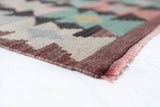 Vintage Milas Bencik Kilim Rug 5'7"x7'5"