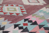 Vintage Milas Bencik Kilim Rug 5'7"x7'5"