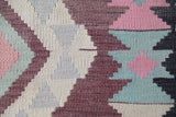 Vintage Milas Bencik Kilim Rug 5'7"x7'5"
