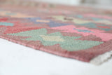 Vintage Milas Bencik Kilim Rug 5'10"x9'