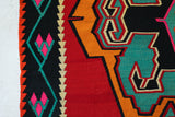 Vintage Kars Kilim Rug 5'6"x8'8"