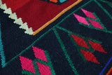 Vintage Kars Kilim Rug 5'6"x8'8"