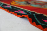 Vintage Kars Kilim Rug 5'6"x8'8"