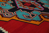 Vintage Kars Kilim Rug 5'6"x8'8"