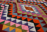 Vintage Milas Bencik Kilim Rug 5'6"x8'6"