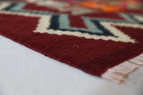 Vintage Milas Bencik Kilim Rug 5'6"x8'7"
