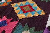 Vintage Milas Bencik Kilim Rug 4'4"x8'10"