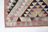 Vintage Milas Bencik Kilim Rug 5'7"x8'9"