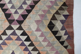 Vintage Milas Bencik Kilim Rug 5'7"x8'9"