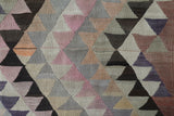 Vintage Milas Bencik Kilim Rug 5'7"x8'9"