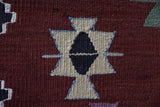 Vintage Balikesir Karakecili Kilim Rug 5'8"x8'7"