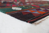 Vintage Balikesir Karakecili Kilim Rug 6'x7'9"