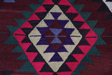 Vintage Balikesir Karakecili Kilim Rug 6'x7'9"