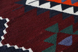 Vintage Balikesir Karakecili Kilim Rug 5'6"x8'6"