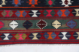 Vintage Balikesir Karakecili Kilim Rug 5'6"x8'6"