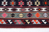 Vintage Balikesir Karakecili Kilim Rug 6'3"x9'