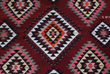 Vintage Balikesir Karakecili Kilim Rug 6'3"x9'