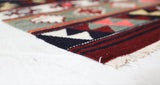 Vintage Balikesir Karakecili Kilim Rug 6'3"x9'