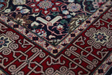 Vintage Turkish rug in a living room setting, pile rug, Turkish rug, vintage rug, portland, rug shop, bright colors, wild shaman, soft rug, bold color, Portland, Oregon, rug store, rug shop, local shop, antique rug