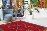 Vintage kilim rug in living room setting, bright colors, wild shaman, soft rug, bold color, Portland, Oregon, rug store, rug shop, local shop, vintage rug, modern kilim, warm colors, antique kilim rug