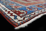 Antique Bergama Kozak Rug 4'2"x4'4"