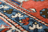 Vintage Turkish rug in a living room setting, Area rug in a living room setting, pile rug, Turkish rug, custom rug, modern rug, portland, rug shop, bright colors, wild shaman, soft rug, bold color, Portland, Oregon, rug store, rug shop, local shop