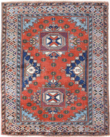 Vintage Turkish rug in a living room setting, Area rug in a living room setting, pile rug, Turkish rug, custom rug, modern rug, portland, rug shop, bright colors, wild shaman, soft rug, bold color, Portland, Oregon, rug store, rug shop, local shop