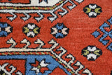 Vintage Turkish rug in a living room setting, Area rug in a living room setting, pile rug, Turkish rug, custom rug, modern rug, portland, rug shop, bright colors, wild shaman, soft rug, bold color, Portland, Oregon, rug store, rug shop, local shop