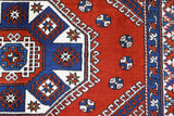 Vintage Turkish rug in a living room setting, Area rug in a living room setting, pile rug, Turkish rug, custom rug, modern rug, portland, rug shop, bright colors, wild shaman, soft rug, bold color, Portland, Oregon, rug store, rug shop, local shop