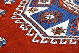 Vintage Turkish rug in a living room setting, Area rug in a living room setting, pile rug, Turkish rug, custom rug, modern rug, portland, rug shop, bright colors, wild shaman, soft rug, bold color, Portland, Oregon, rug store, rug shop, local shop