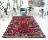 Vintage Turkish rug in a living room setting, Area rug in a living room setting, pile rug, Turkish rug, custom rug, modern rug, portland, rug shop, bright colors, wild shaman, soft rug, bold color, Portland, Oregon, rug store, rug shop, local shop
