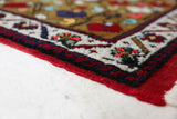 Vintage Turkish rug in a living room setting, Area rug in a living room setting, pile rug, Turkish rug, custom rug, modern rug, portland, rug shop, bright colors, wild shaman, soft rug, bold color, Portland, Oregon, rug store, rug shop, local shop