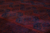 Antique Turkmen rug in a living room setting, pile rug, Turkish rug, vintage rug, portland, rug shop, bright colors, wild shaman, soft rug, bold color, Portland, Oregon, rug store, rug shop, local shop, antique rug